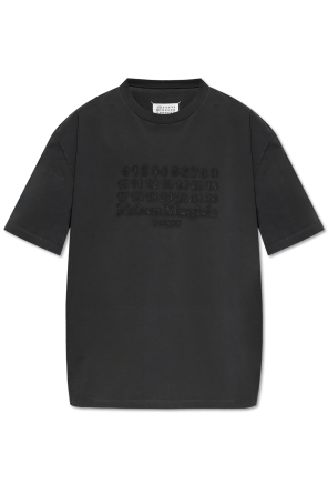 Maison Margiela T-shirt with printed logo | Men's Clothing
